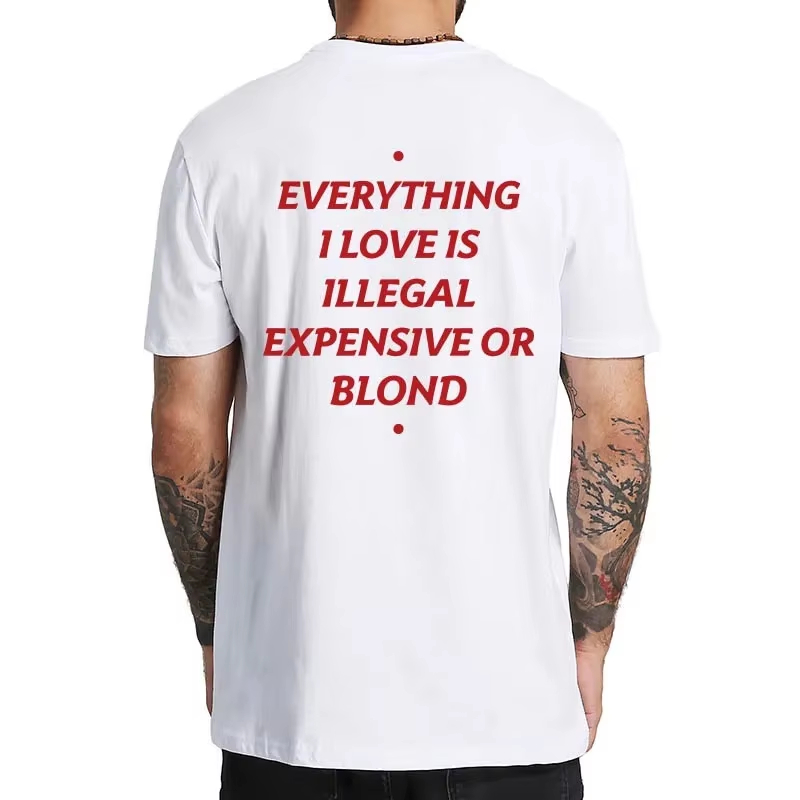 Summer Loving Clothing - Summer Cotton T-shirt Everything I Love