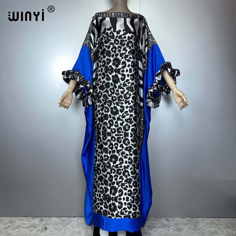 Summer Clothing Holiday - WINYI summer Leopard print evening dress