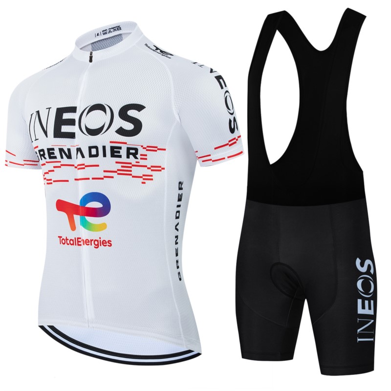 Summer Clothing Men Sale - 2026 INEOS White Cycling Jersey Set
