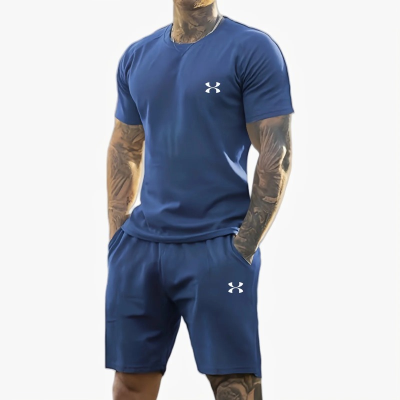 Summer Clothing For Young Men - 2026 summer new men's printed short-sleeved