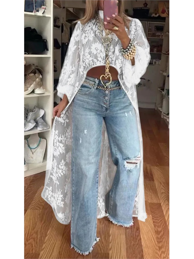 Lady Fashion Lace Shirt Top Ca - đánh giá và giá Summer Clothing Holiday