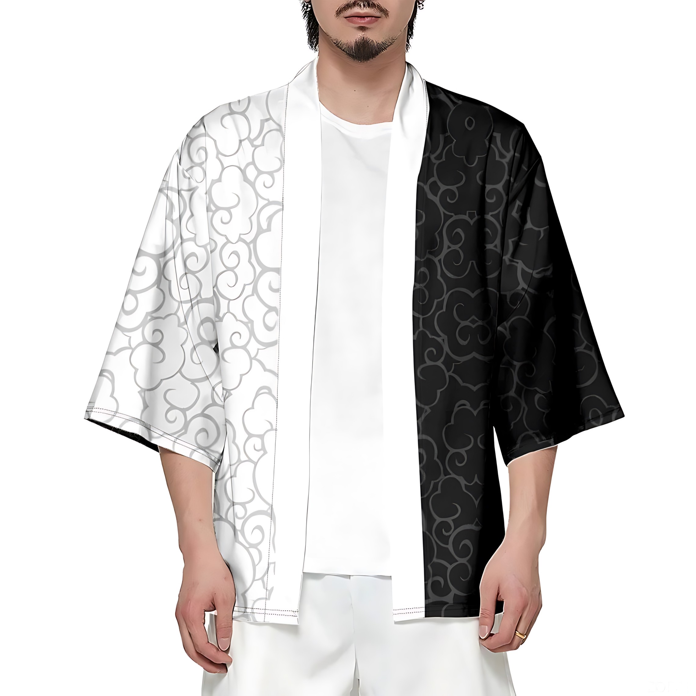 2026 Summer Men's Kimono 3D Pr - đánh giá và giá Summer Clothing Patterns