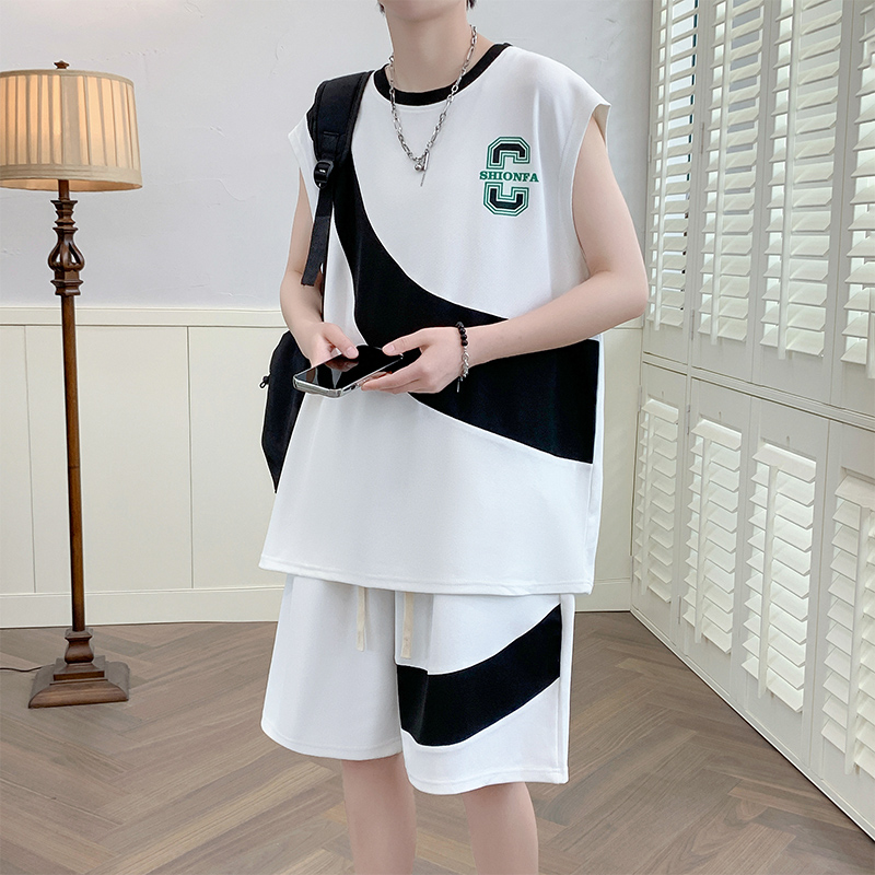 Men's Casual 2-Piece Sportswea - đánh giá và giá Summer Clothing Men Fashion