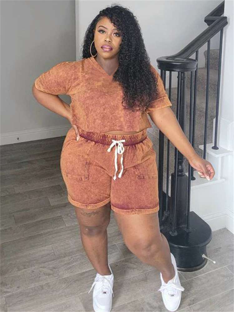 Wmstar Plus Size Two Piece Out - đánh giá và giá Summer Clothing Wholesale