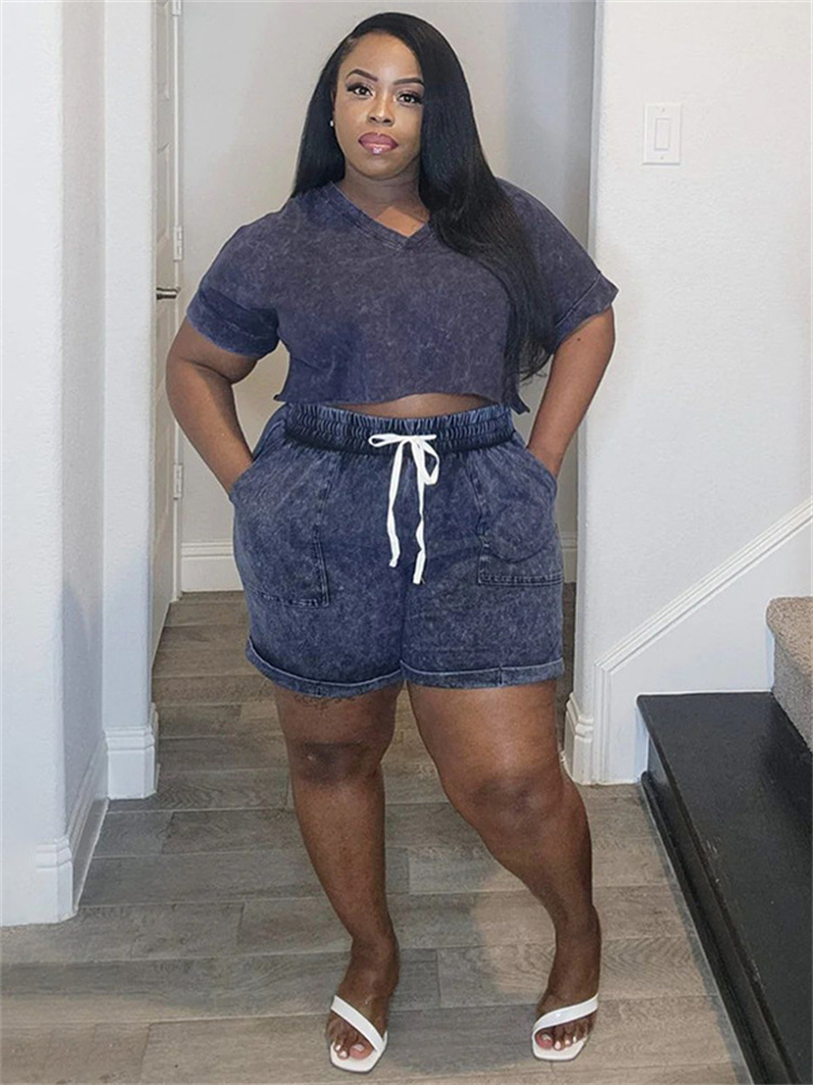 Wmstar Plus Size Two Piece Out - đánh giá và giá Summer Clothing Wholesale