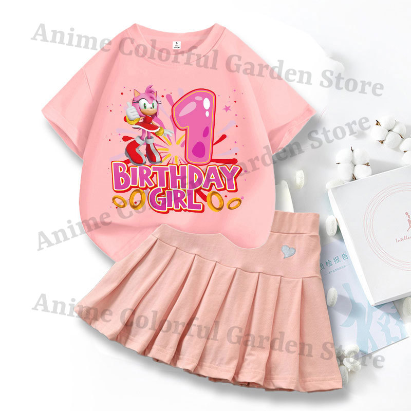 2pcs Sonics Love Dress T-shirt - đánh giá và giá Summer Loving Clothing