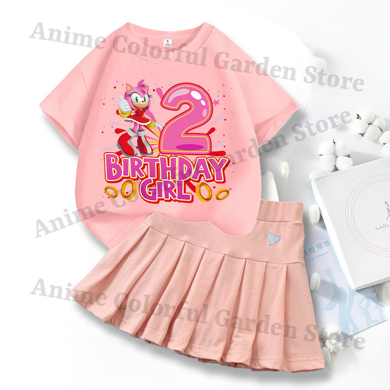 2pcs Sonics Love Dress T-shirt - đánh giá và giá Summer Loving Clothing