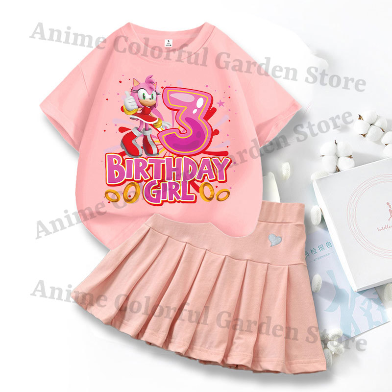 2pcs Sonics Love Dress T-shirt - đánh giá và giá Summer Loving Clothing