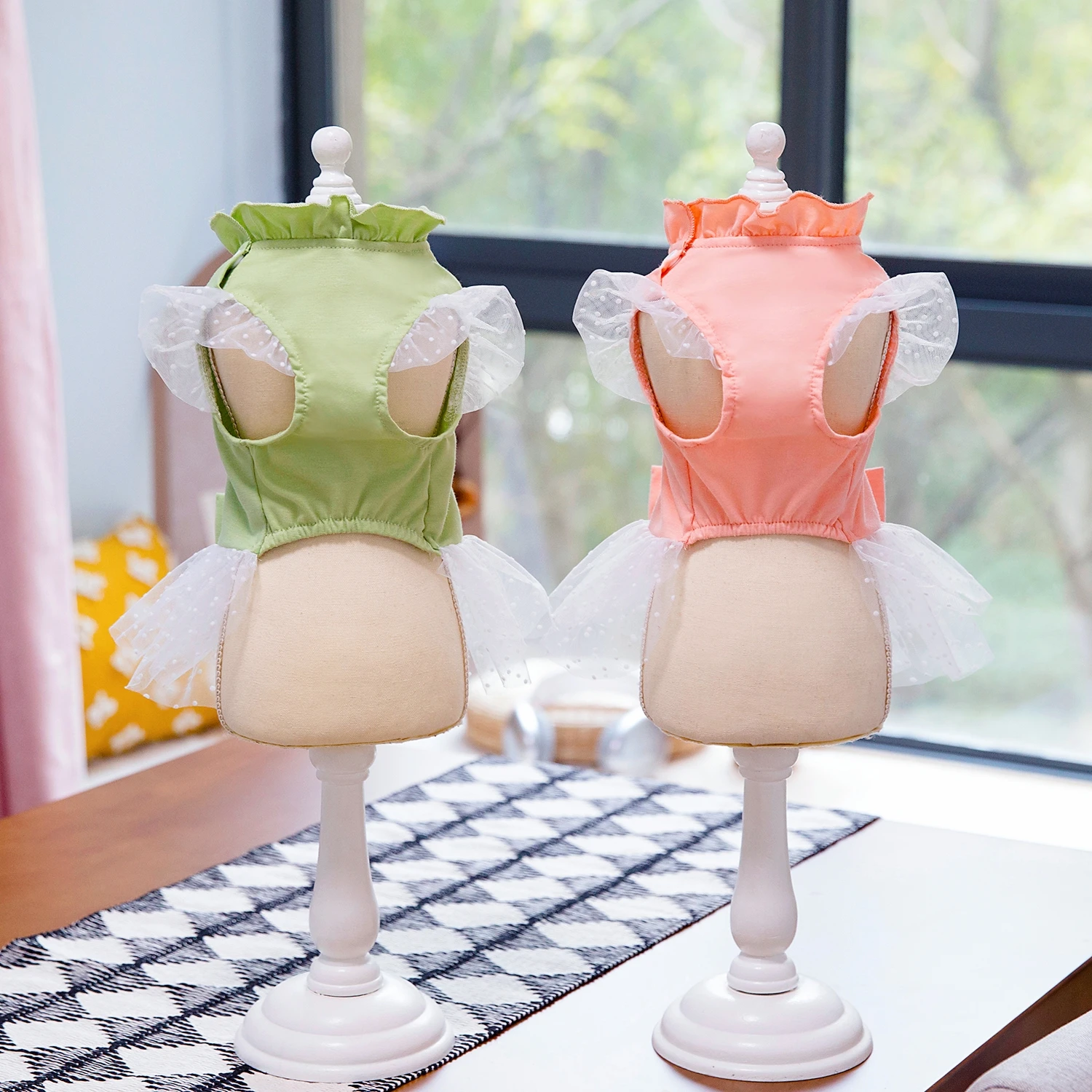 Cute Dog Summer Dress Cat Lace - đánh giá và giá Summer Loving Clothing