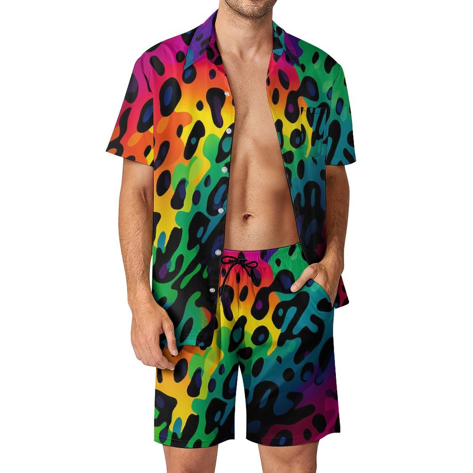 Summer Irregular Geometric 3D  - đánh giá và giá Summer Clothing Men Fashion