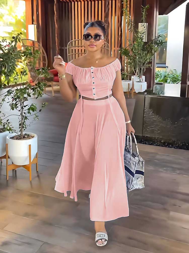 Two Piece Set for Women Dress  - đánh giá và giá Summer Clothing Wholesale