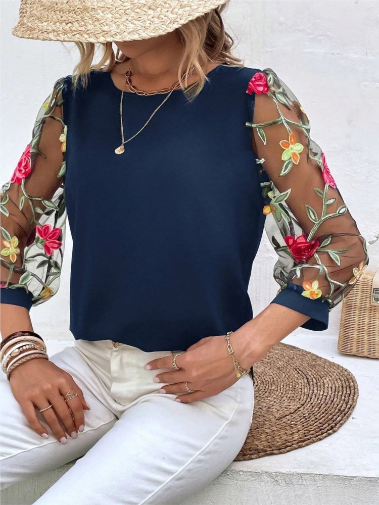Fashion Print Shirt Top For Wo - đánh giá và giá Summer Clothing Holiday