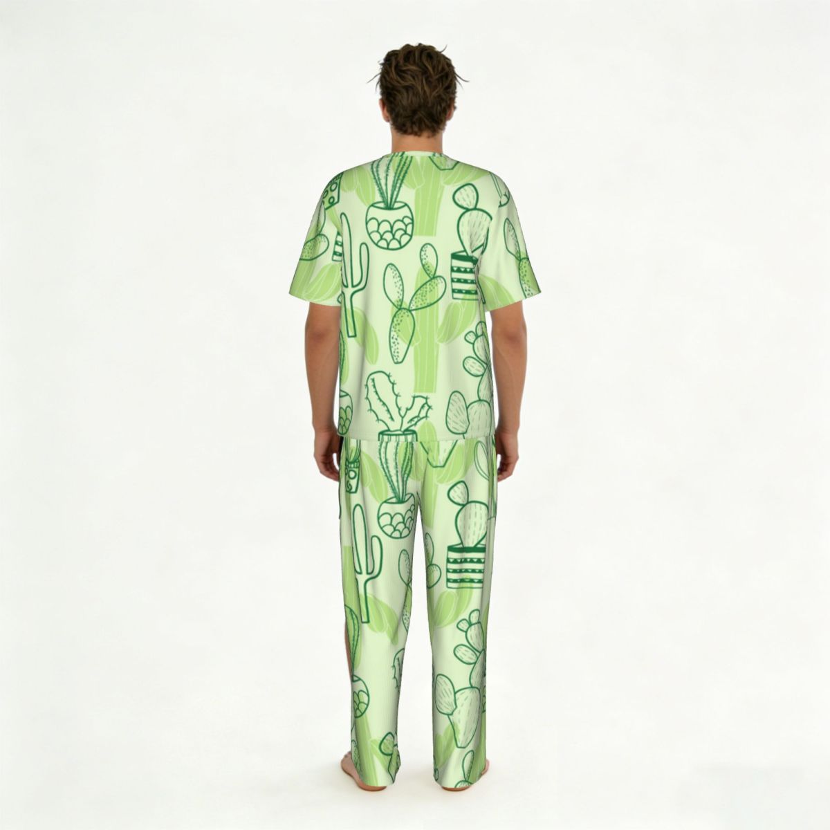 Men Pajamas Suit Short Sleeved - đánh giá và giá Summer Clothing Patterns