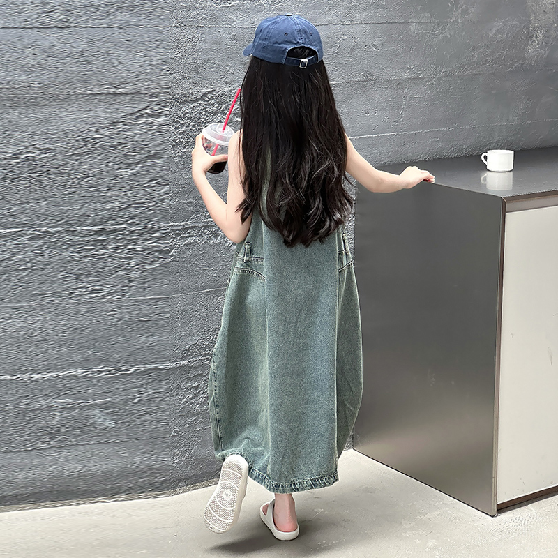 Vintage Blue Children Girls Hi - đánh giá và giá Summer Clothing Girls