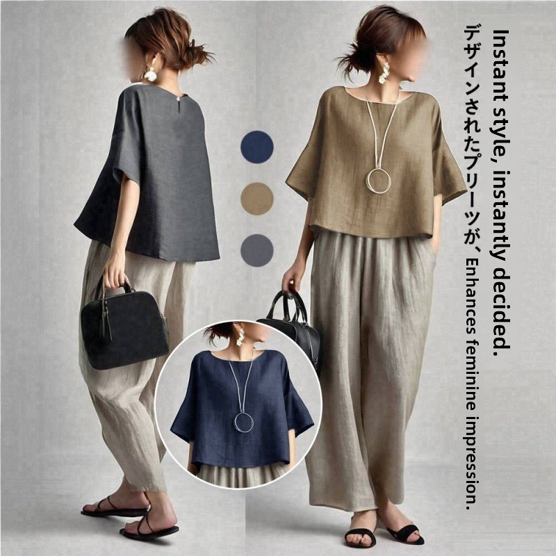 Summer New Casual Fashion roun - đánh giá và giá Summer Clothing Online