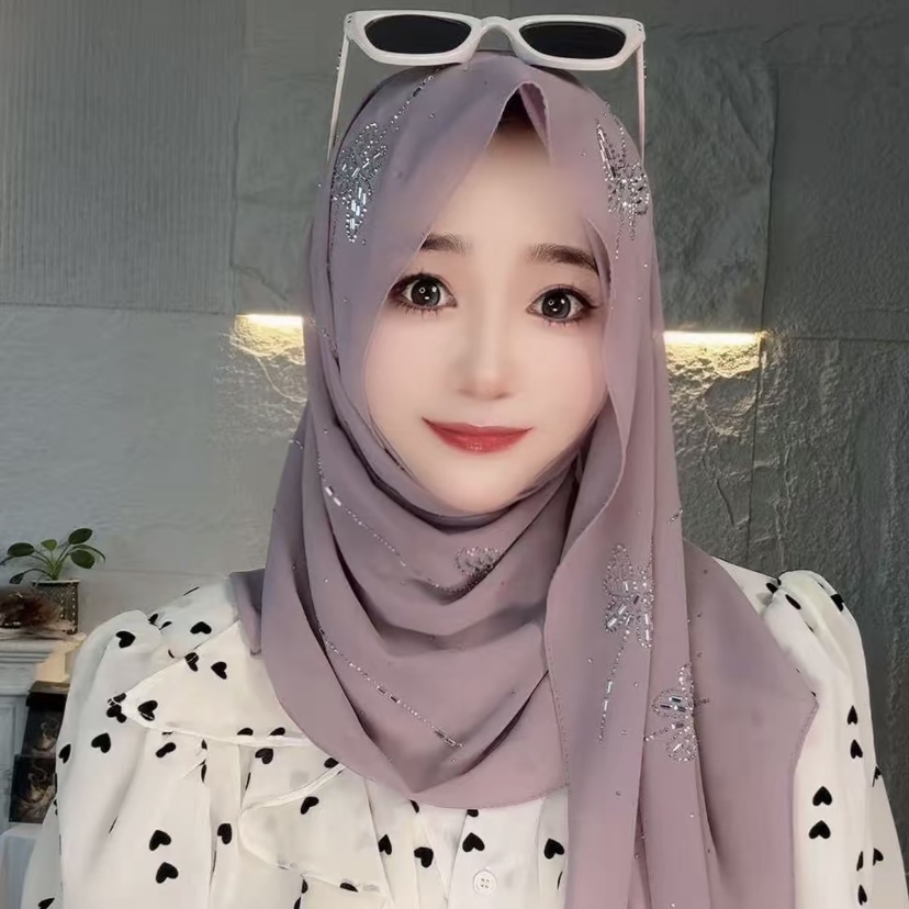 Ngọc Trai Trang Trí Dễ Mặc Hồi - đánh giá và giá Summer Clothing Hijab