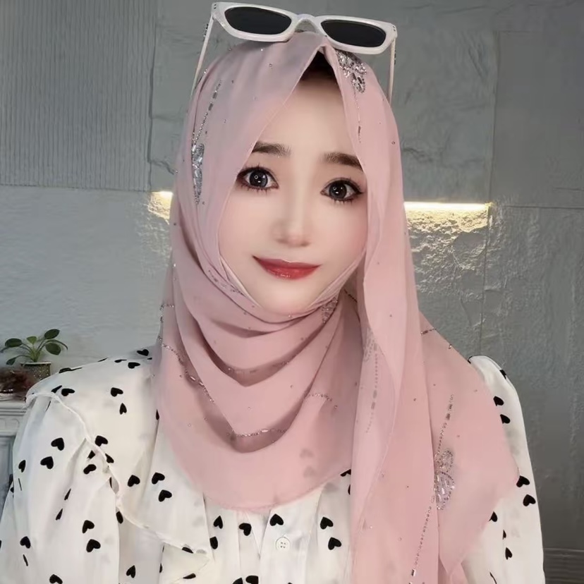 Ngọc Trai Trang Trí Dễ Mặc Hồi - đánh giá và giá Summer Clothing Hijab