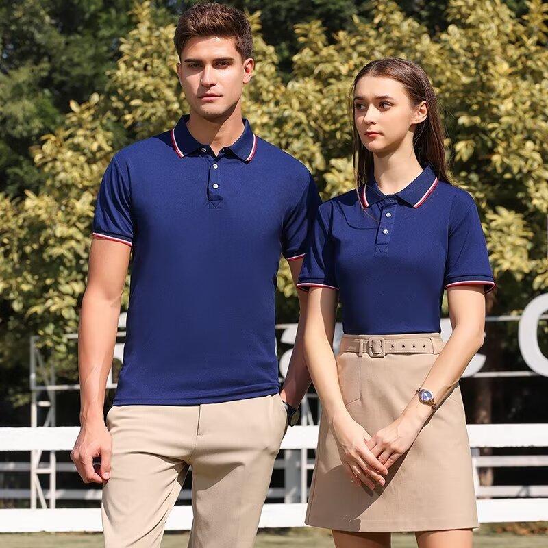 Custom Logo Men's Polo Shirts  - đánh giá và giá Summer Clothing Wholesale