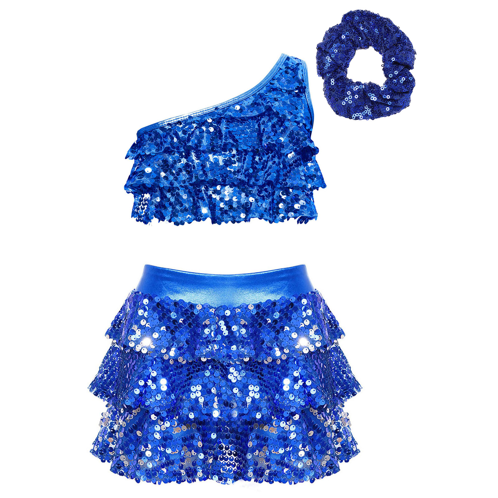 Kids Girls Shiny Sequins Latin - đánh giá và giá Summer Clothing Girls