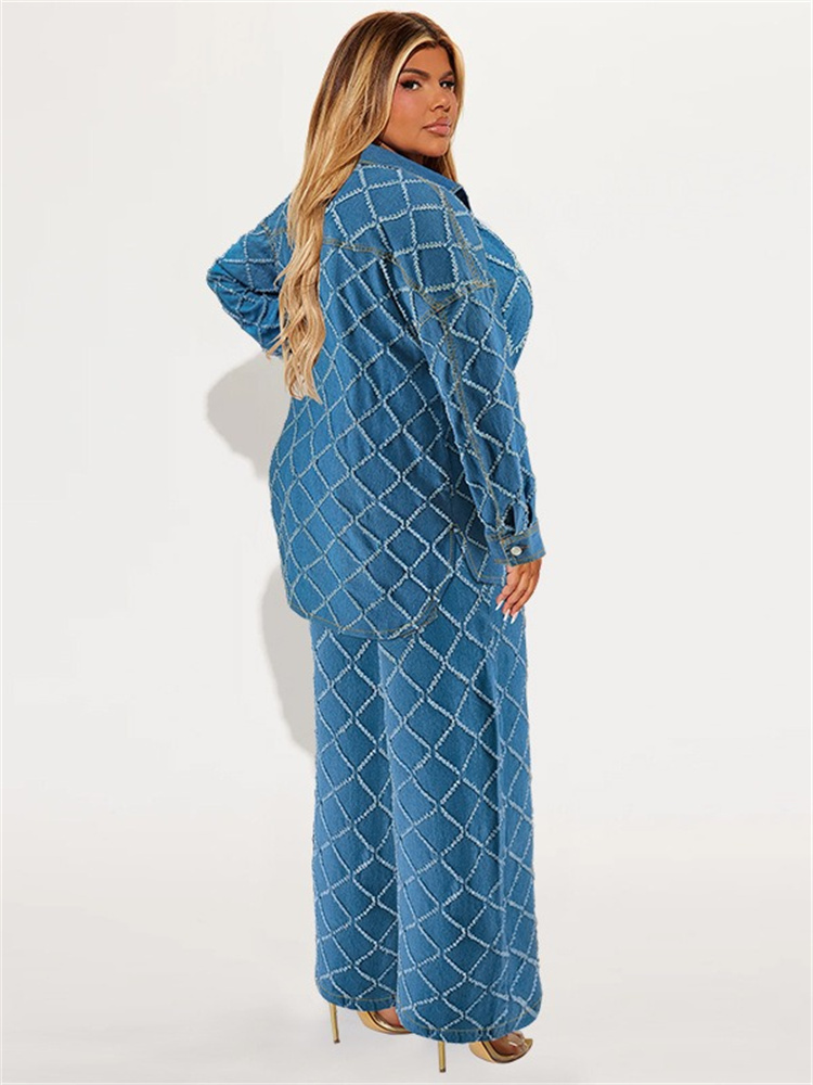 Wmstar Plus Size Denim Two Pie - đánh giá và giá Summer Clothing Wholesale