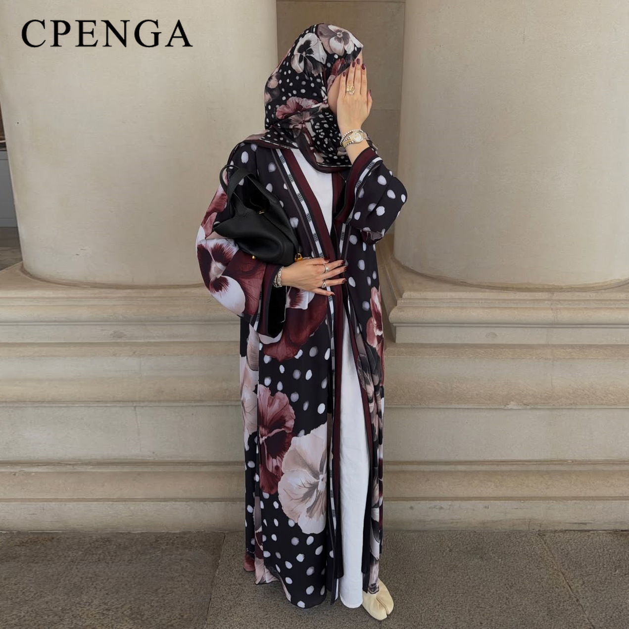 2026 Summer Two Piece Floral P - đánh giá và giá Summer Clothing Hijab